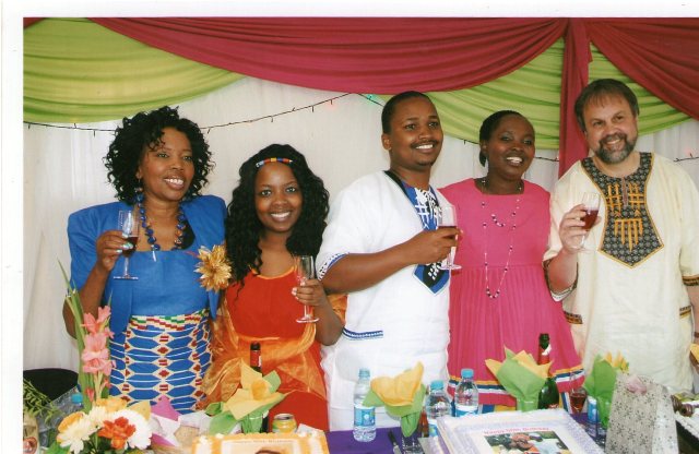 Anna ngwana wa gao Celebrated 50th Birthday on 2 September 2011.Phina,Palesa,Moetapele and Mokgonyana wa gao Marius Van 