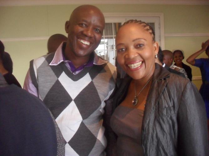 JMr George and Amanda Mojapelo.Celebrated their 16th Wedding Anniversary 