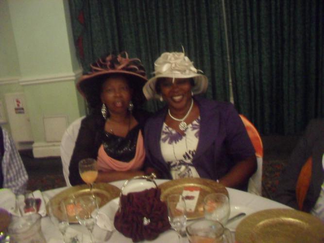 Phina Mojapelo(5th daughter ) and Monica Mdhluli-7th daughter at Mmalebos Weddings 2011.